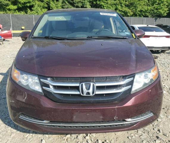 Photo 4 VIN: 5FNRL5H67EB078322 - HONDA ODYSSEY EX 