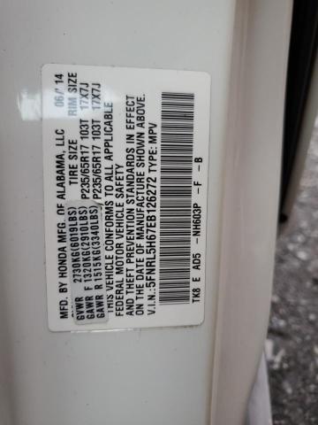 Photo 12 VIN: 5FNRL5H67EB126272 - HONDA ODYSSEY EX 