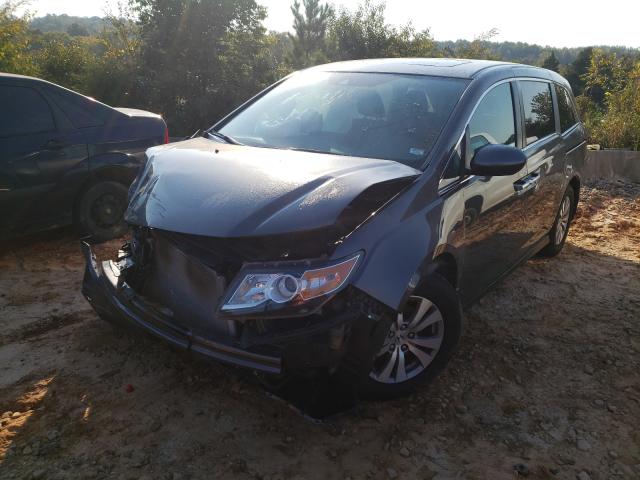 Photo 1 VIN: 5FNRL5H67FB018705 - HONDA ODYSSEY EX 