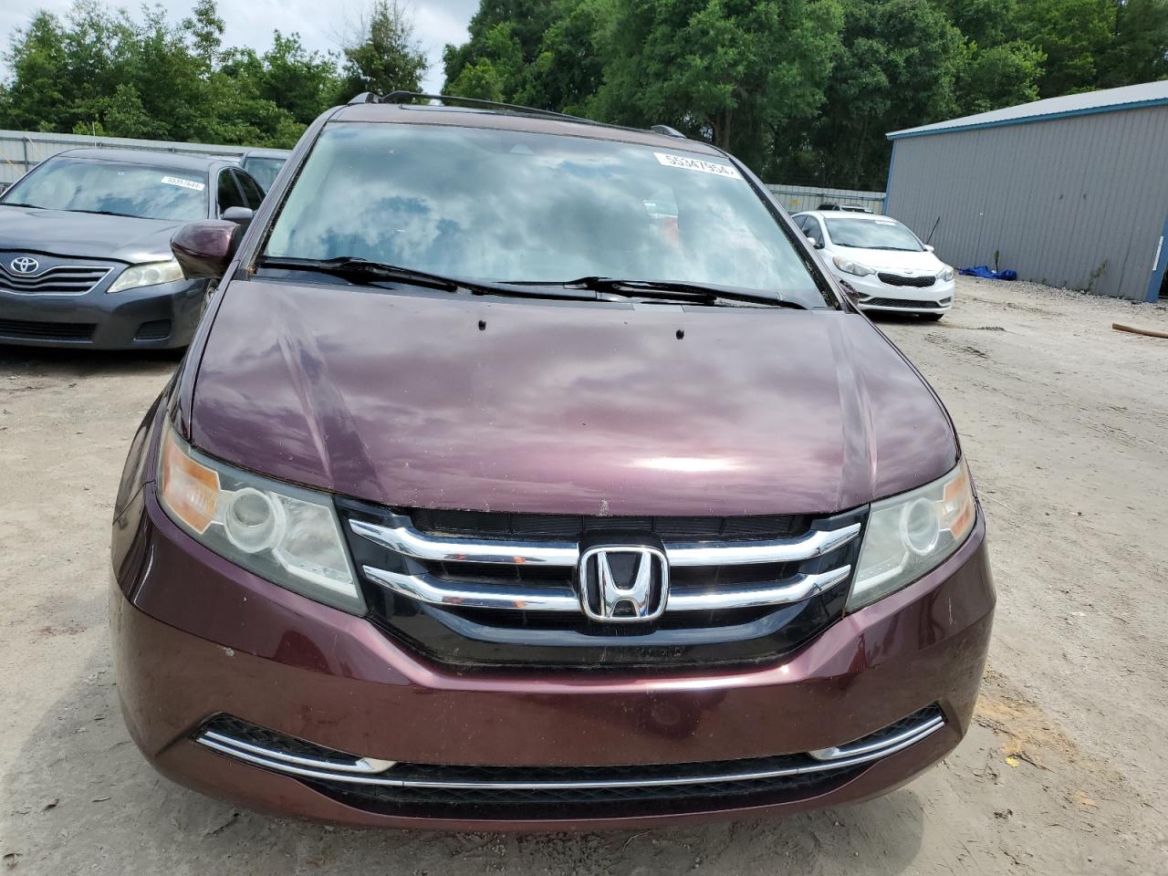 Photo 4 VIN: 5FNRL5H67FB044432 - HONDA ODYSSEY 