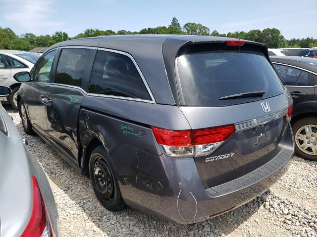 Photo 2 VIN: 5FNRL5H67FB052126 - HONDA ODYSSEY EX 