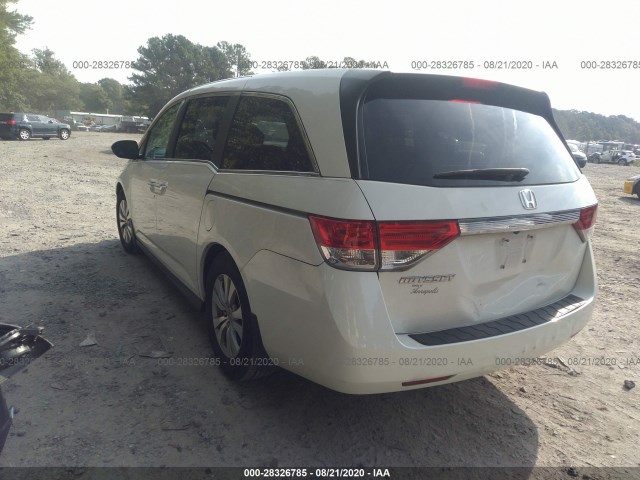 Photo 2 VIN: 5FNRL5H67FB105455 - HONDA ODYSSEY 