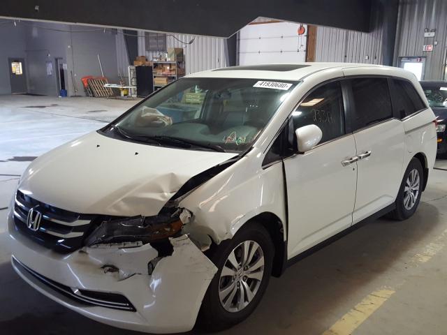 Photo 1 VIN: 5FNRL5H67GB093034 - HONDA ODYSSEY EX 