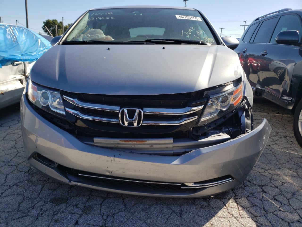 Photo 8 VIN: 5FNRL5H67HB013362 - HONDA ODYSSEY 