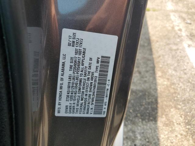 Photo 12 VIN: 5FNRL5H67HB013913 - HONDA ODYSSEY 