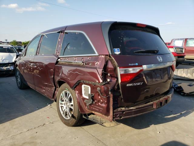 Photo 2 VIN: 5FNRL5H68CB136791 - HONDA ODYSSEY EX 