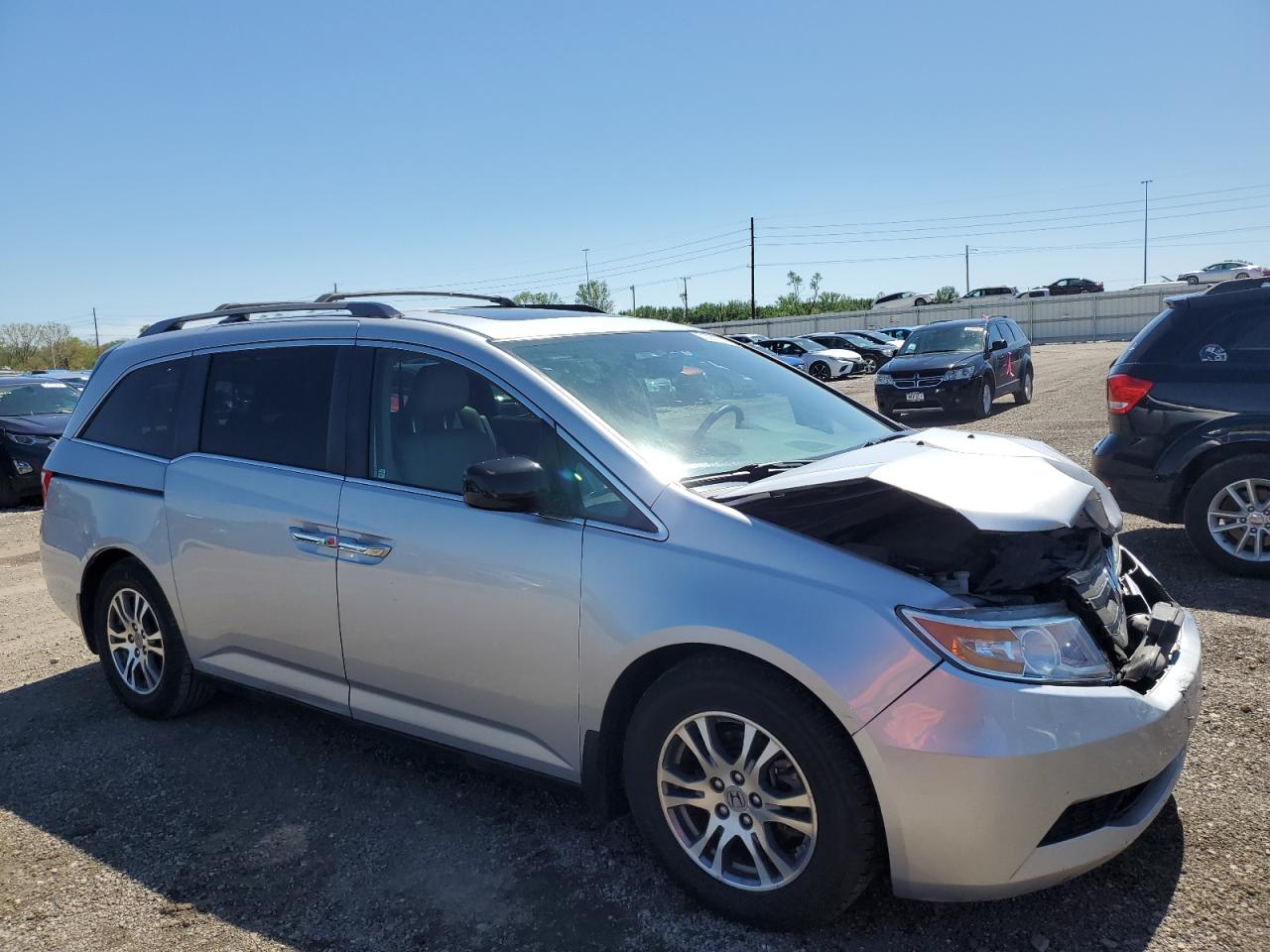 Photo 3 VIN: 5FNRL5H68DB014692 - HONDA ODYSSEY 