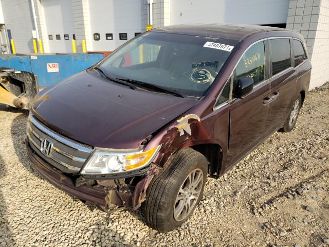 Photo 1 VIN: 5FNRL5H68DB016362 - HONDA ODYSSEY EX 