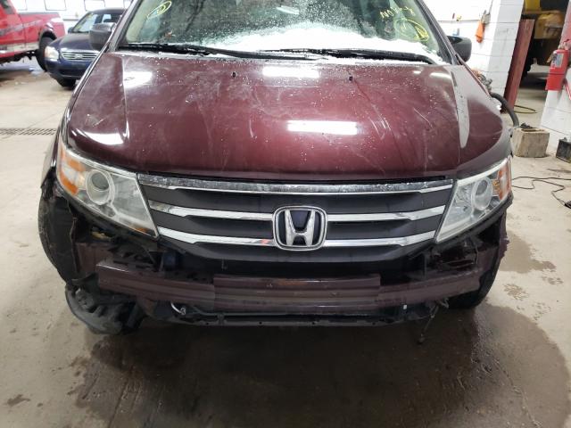 Photo 8 VIN: 5FNRL5H68DB016362 - HONDA ODYSSEY EX 