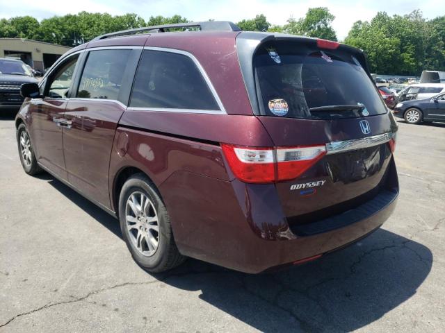 Photo 2 VIN: 5FNRL5H68DB054769 - HONDA ODYSSEY EX 