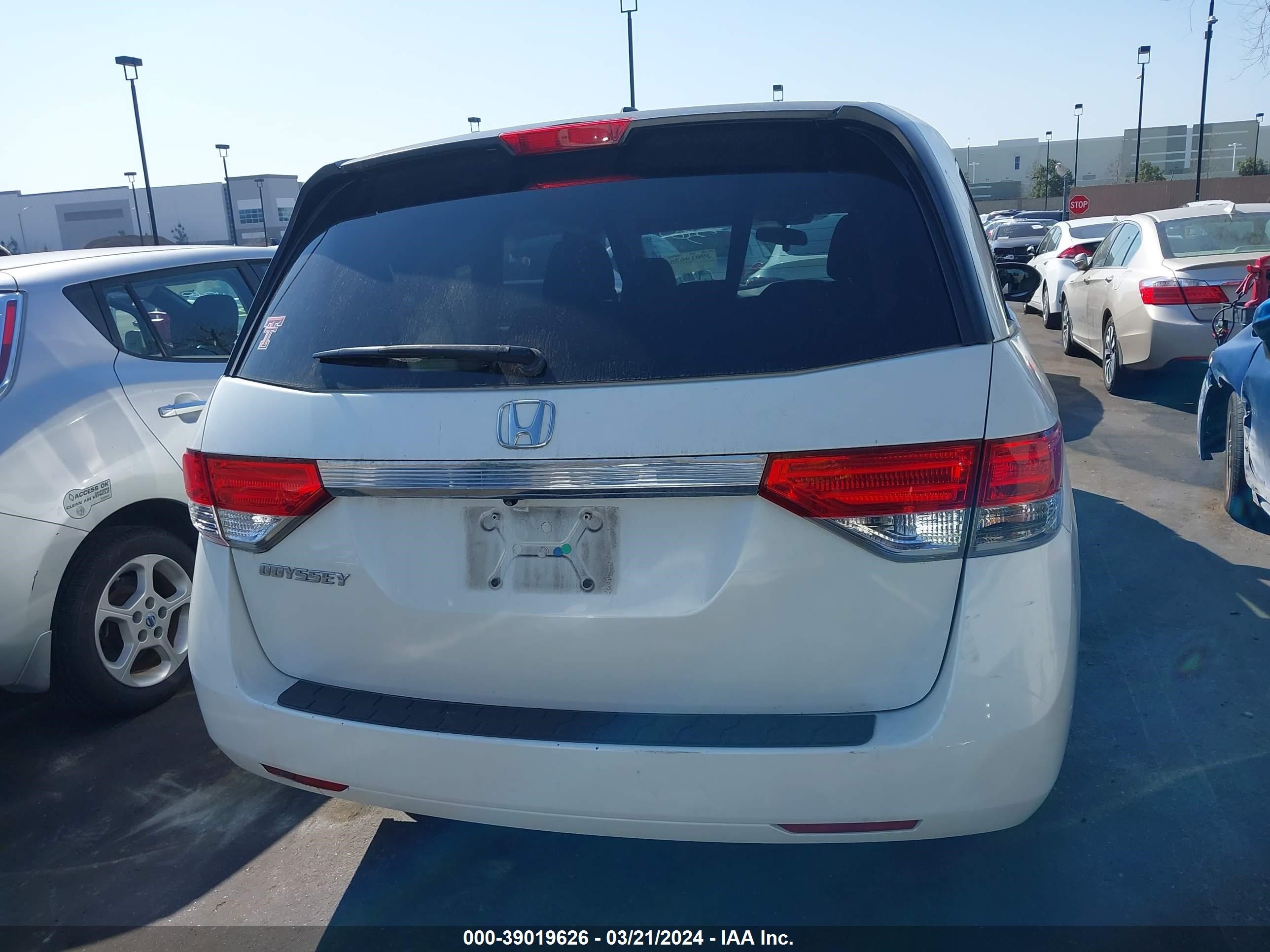 Photo 15 VIN: 5FNRL5H68EB048729 - HONDA ODYSSEY 