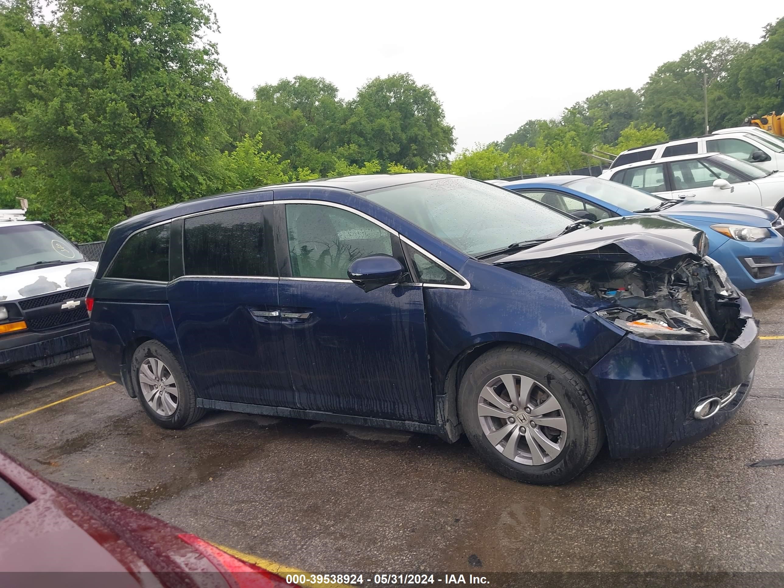 Photo 12 VIN: 5FNRL5H68FB123365 - HONDA ODYSSEY 