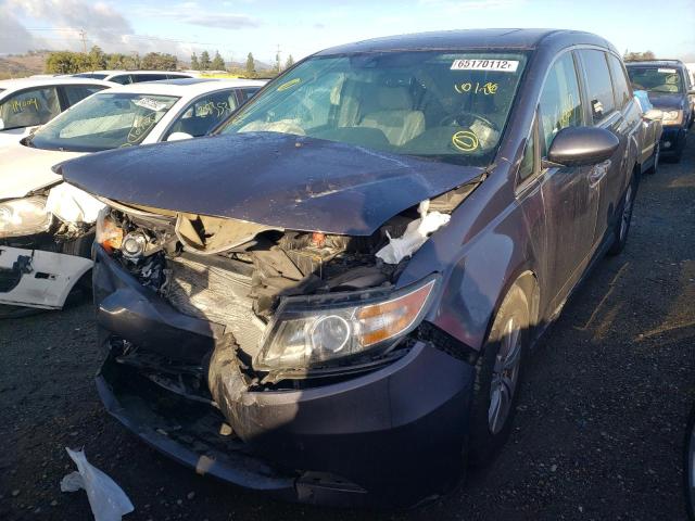 Photo 1 VIN: 5FNRL5H68FB127738 - HONDA ODYSSEY EX 