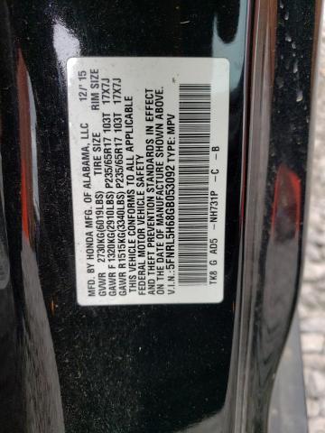 Photo 12 VIN: 5FNRL5H68GB053092 - HONDA ODYSSEY EX 