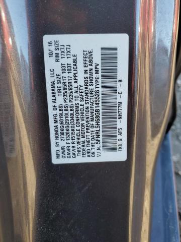 Photo 12 VIN: 5FNRL5H68GB145528 - HONDA ODYSSEY EX 