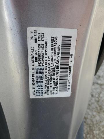 Photo 12 VIN: 5FNRL5H69BB104835 - HONDA ODYSSEY EX 