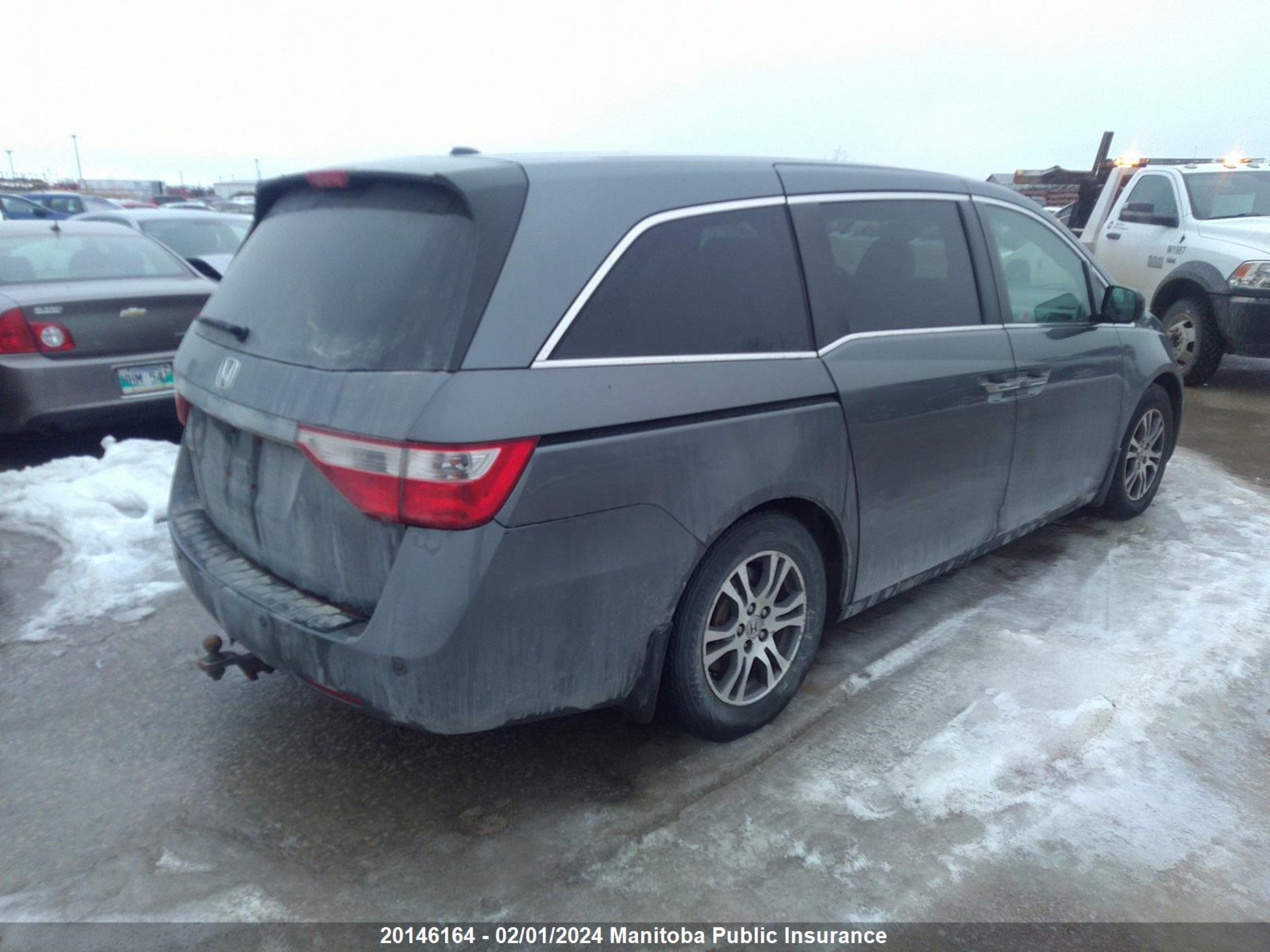 Photo 3 VIN: 5FNRL5H69BB502028 - HONDA ODYSSEY 