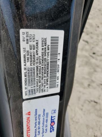 Photo 11 VIN: 5FNRL5H69CB058277 - HONDA ODYSSEY EX 