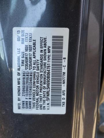 Photo 12 VIN: 5FNRL5H69DB064761 - HONDA ODYSSEY EX 