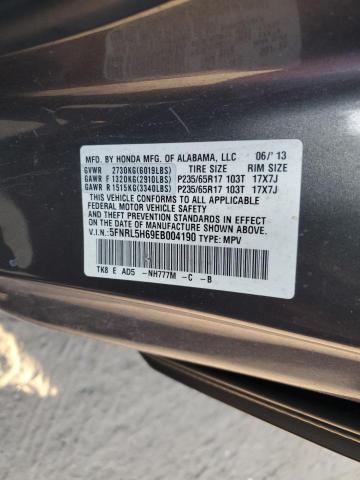 Photo 12 VIN: 5FNRL5H69EB004190 - HONDA ODYSSEY EX 