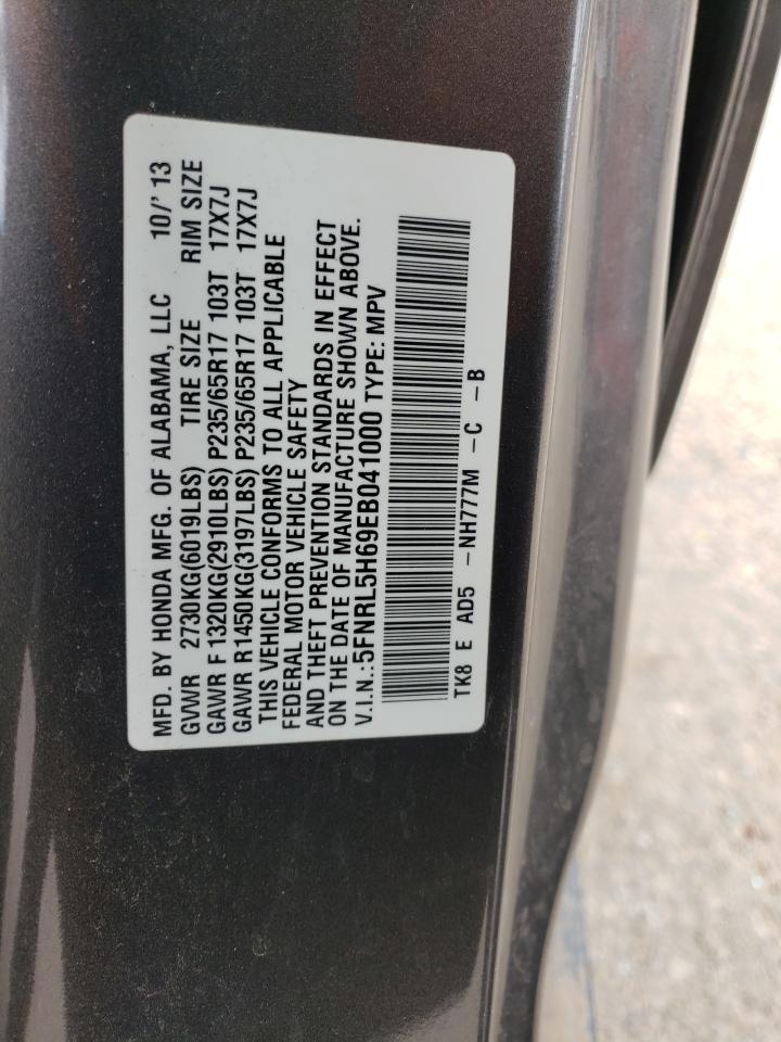 Photo 12 VIN: 5FNRL5H69EB041000 - HONDA ODYSSEY 