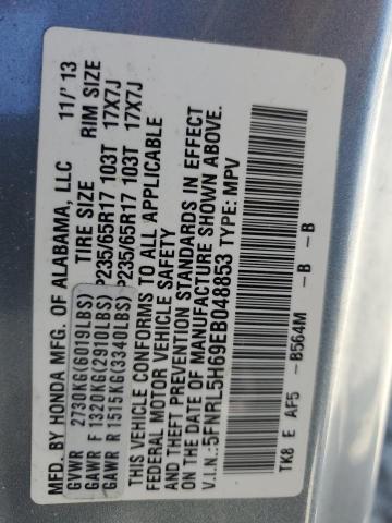 Photo 12 VIN: 5FNRL5H69EB048853 - HONDA ODYSSEY EX 