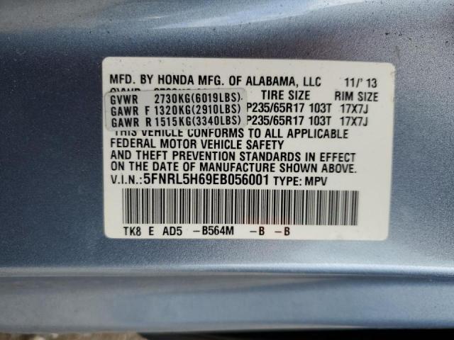 Photo 13 VIN: 5FNRL5H69EB056001 - HONDA ODYSSEY EX 