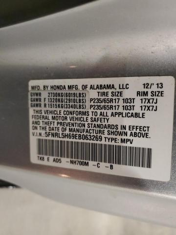 Photo 12 VIN: 5FNRL5H69EB063269 - HONDA ODYSSEY EX 