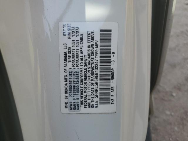 Photo 13 VIN: 5FNRL5H69EB132347 - HONDA ODYSSEY EX 