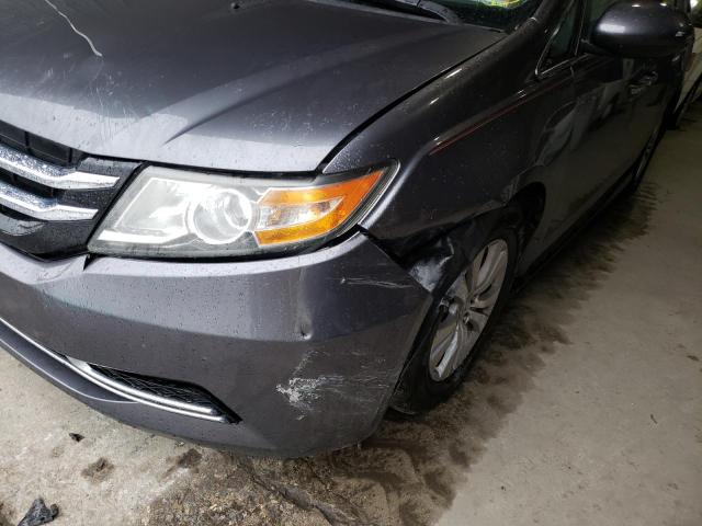 Photo 8 VIN: 5FNRL5H69FB004708 - HONDA ODYSSEY EX 