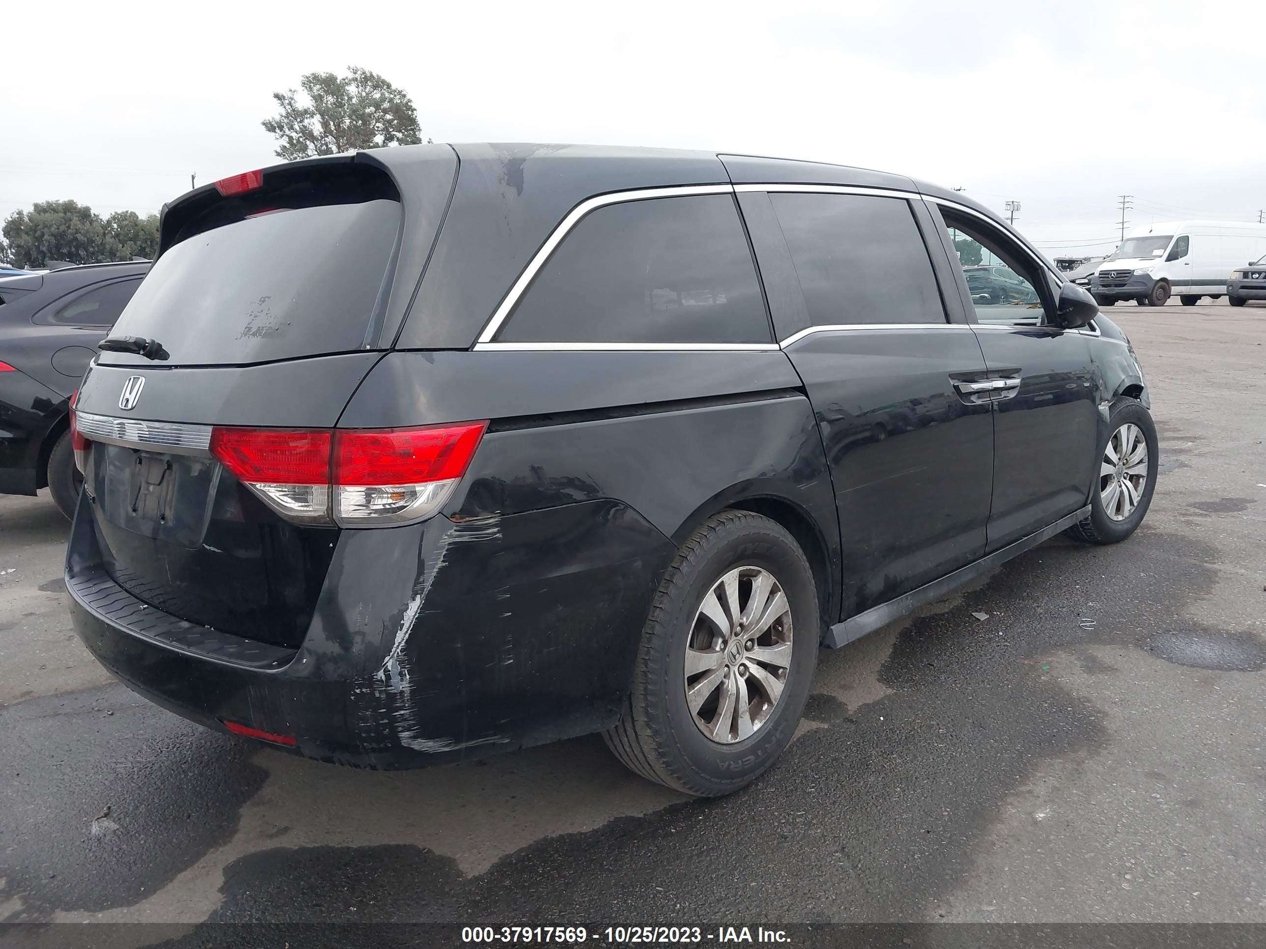 Photo 3 VIN: 5FNRL5H69FB038292 - HONDA ODYSSEY 