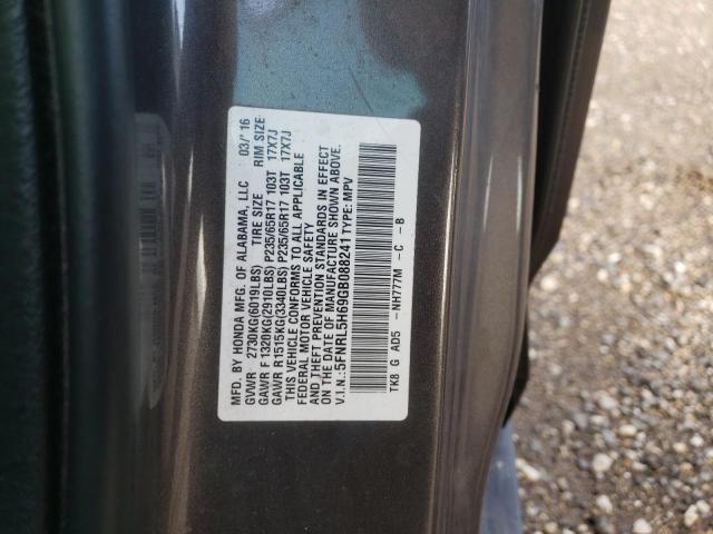 Photo 9 VIN: 5FNRL5H69GB088241 - HONDA ODYSSEY EX 