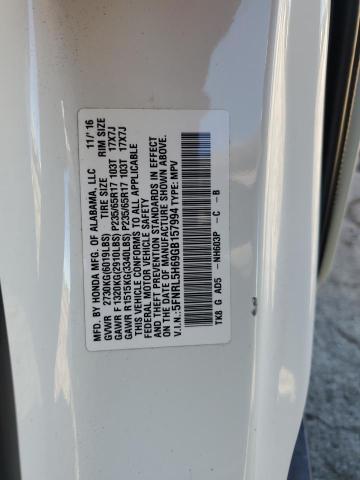 Photo 12 VIN: 5FNRL5H69GB157994 - HONDA ODYSSEY EX 