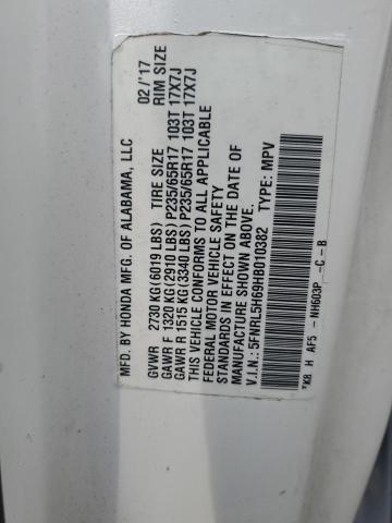 Photo 13 VIN: 5FNRL5H69HB010382 - HONDA ODYSSEY EX 