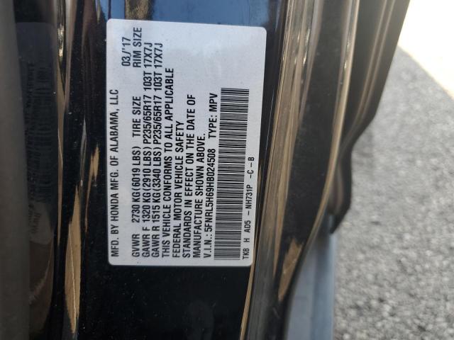 Photo 12 VIN: 5FNRL5H69HB024508 - HONDA ODYSSEY EX 