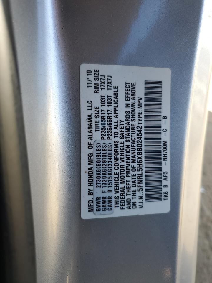 Photo 12 VIN: 5FNRL5H6XBB024542 - HONDA ODYSSEY 