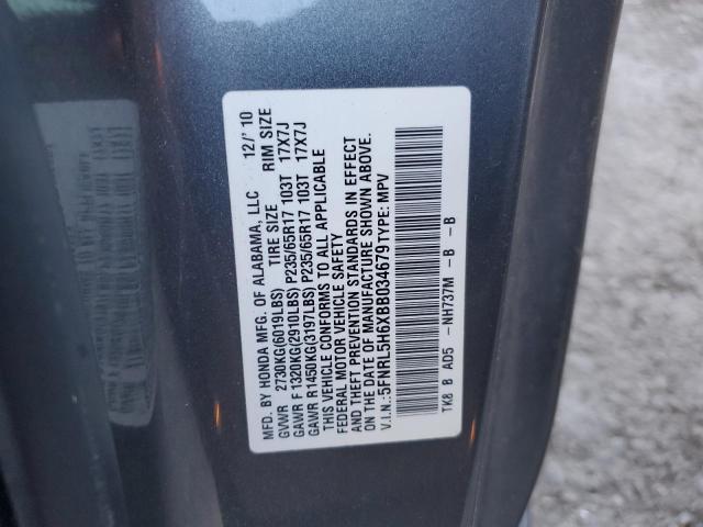 Photo 11 VIN: 5FNRL5H6XBB034679 - HONDA ODYSSEY EX 