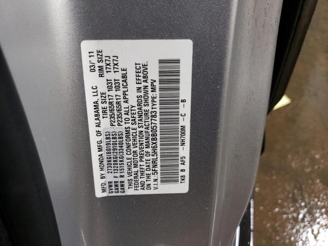 Photo 12 VIN: 5FNRL5H6XBB057783 - HONDA ODYSSEY EX 