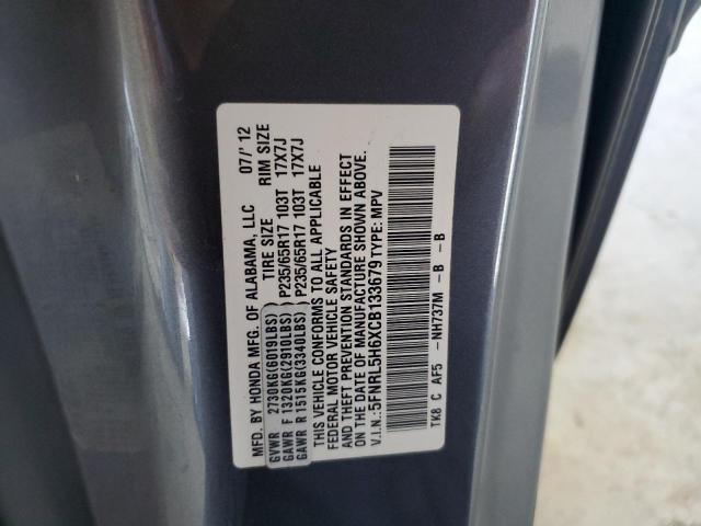 Photo 12 VIN: 5FNRL5H6XCB133679 - HONDA ODYSSEY 