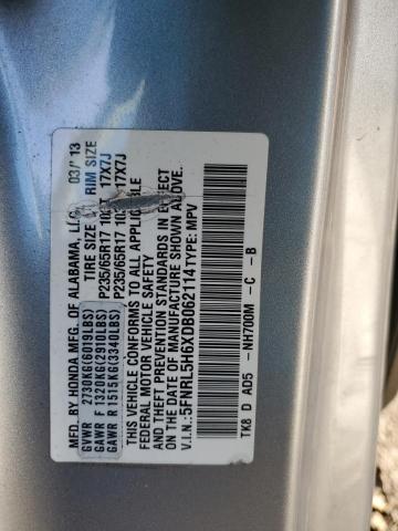 Photo 12 VIN: 5FNRL5H6XDB062114 - HONDA ODYSSEY EX 