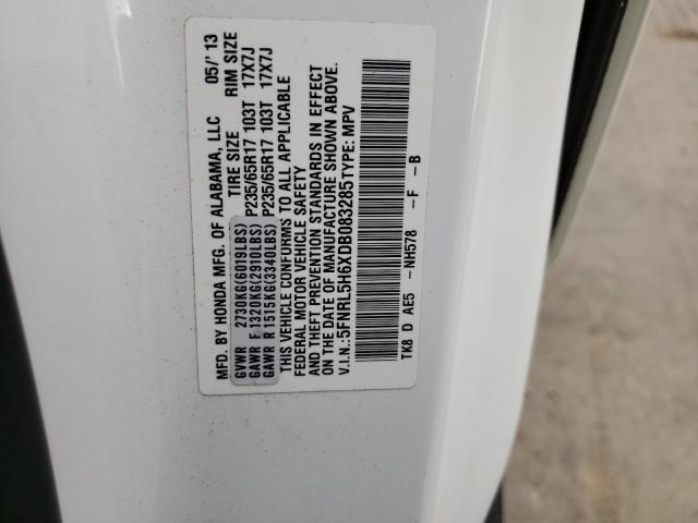 Photo 12 VIN: 5FNRL5H6XDB083285 - HONDA ODYSSEY EX 