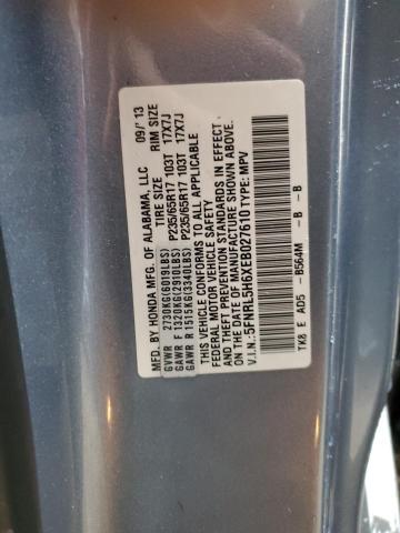 Photo 13 VIN: 5FNRL5H6XEB027610 - HONDA ODYSSEY EX 