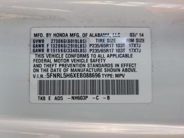 Photo 12 VIN: 5FNRL5H6XEB088696 - HONDA ODYSSEY EX 