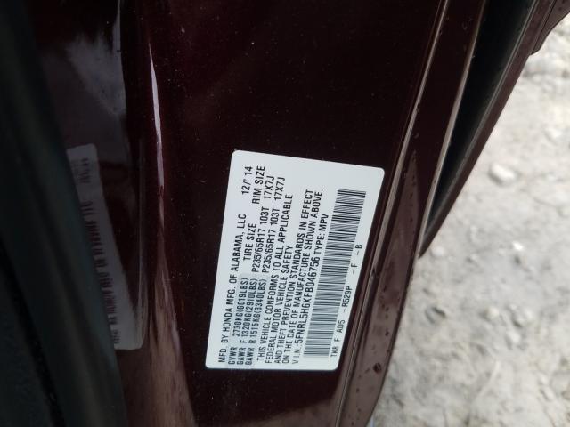 Photo 9 VIN: 5FNRL5H6XFB046756 - HONDA ODYSSEY EX 