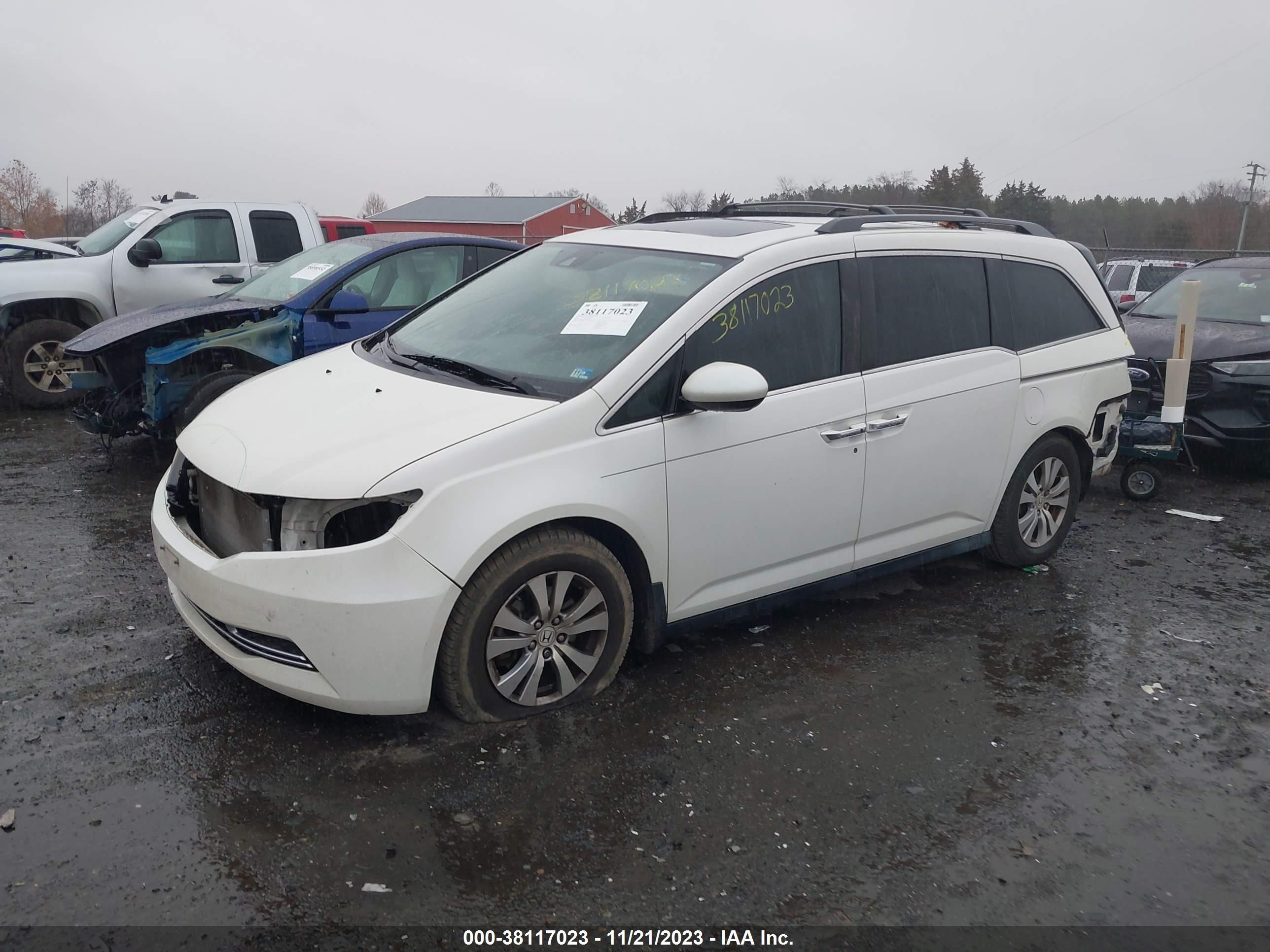 Photo 1 VIN: 5FNRL5H6XFB075710 - HONDA ODYSSEY 