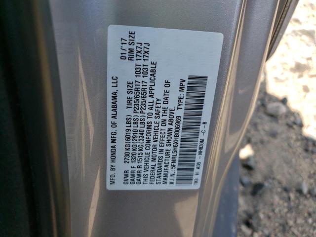 Photo 9 VIN: 5FNRL5H6XHB006969 - HONDA ODYSSEY EX 