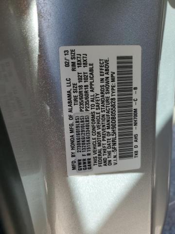 Photo 9 VIN: 5FNRL5H90DB055828 - HONDA ODYSSEY TO 