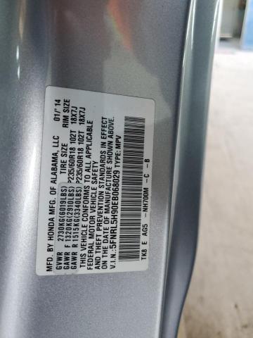 Photo 12 VIN: 5FNRL5H90EB068029 - HONDA ODYSSEY TO 