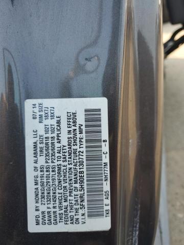 Photo 12 VIN: 5FNRL5H90EB130772 - HONDA ODYSSEY TO 