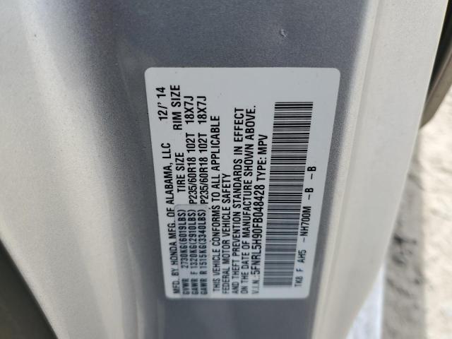 Photo 12 VIN: 5FNRL5H90FB048428 - HONDA ODYSSEY TO 